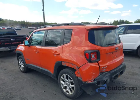 2016 Jeep Renegade Latitude z USA, uszkodzony, nr VIN ZACCJBBT4GPC49287